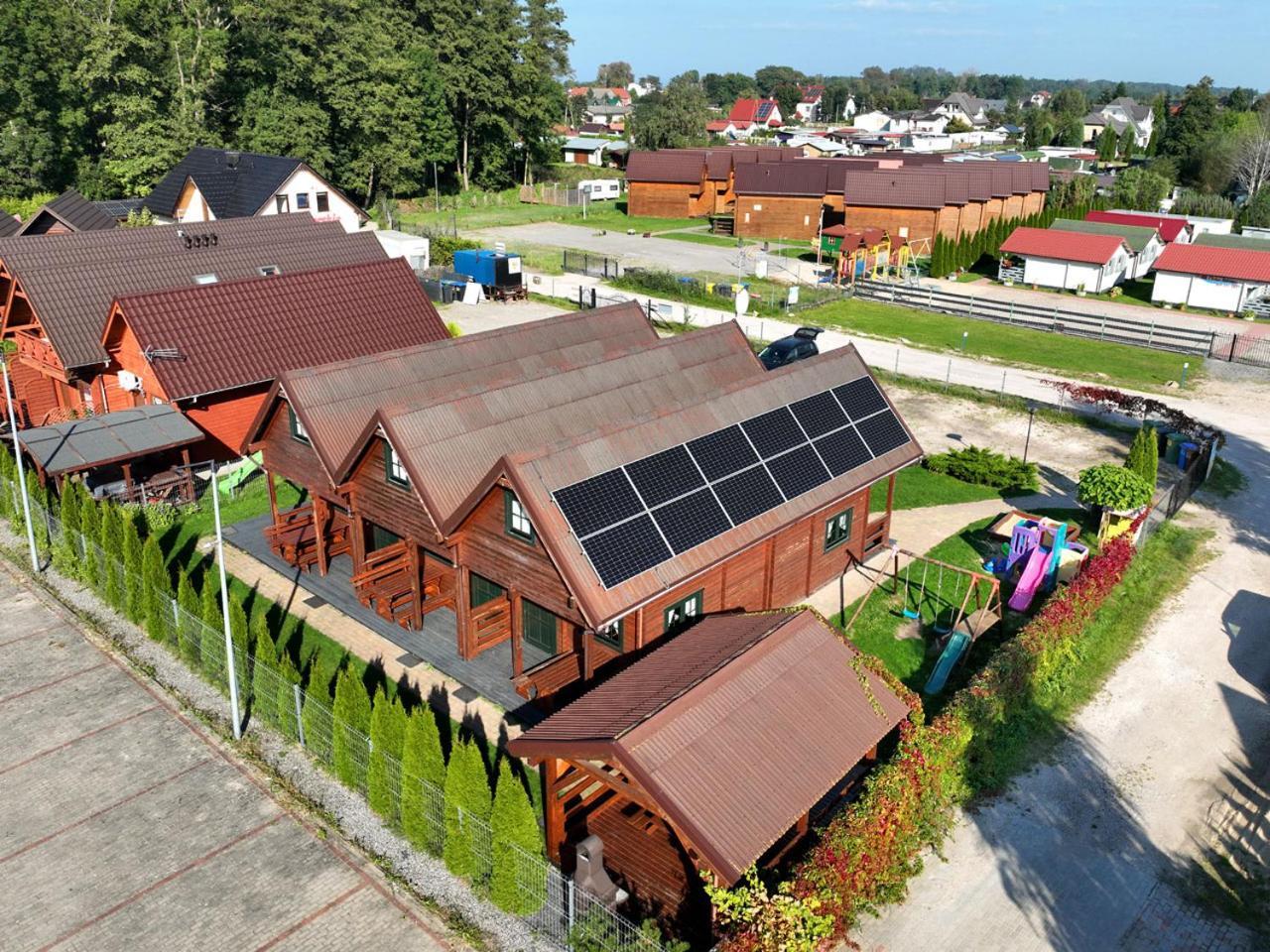 Domki Letniskowe Sloneczna Zatoka Sarbinowo Exteriér fotografie